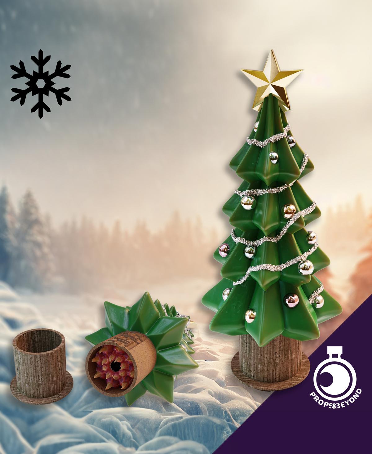 Christmas Tree Puzzle 3d model