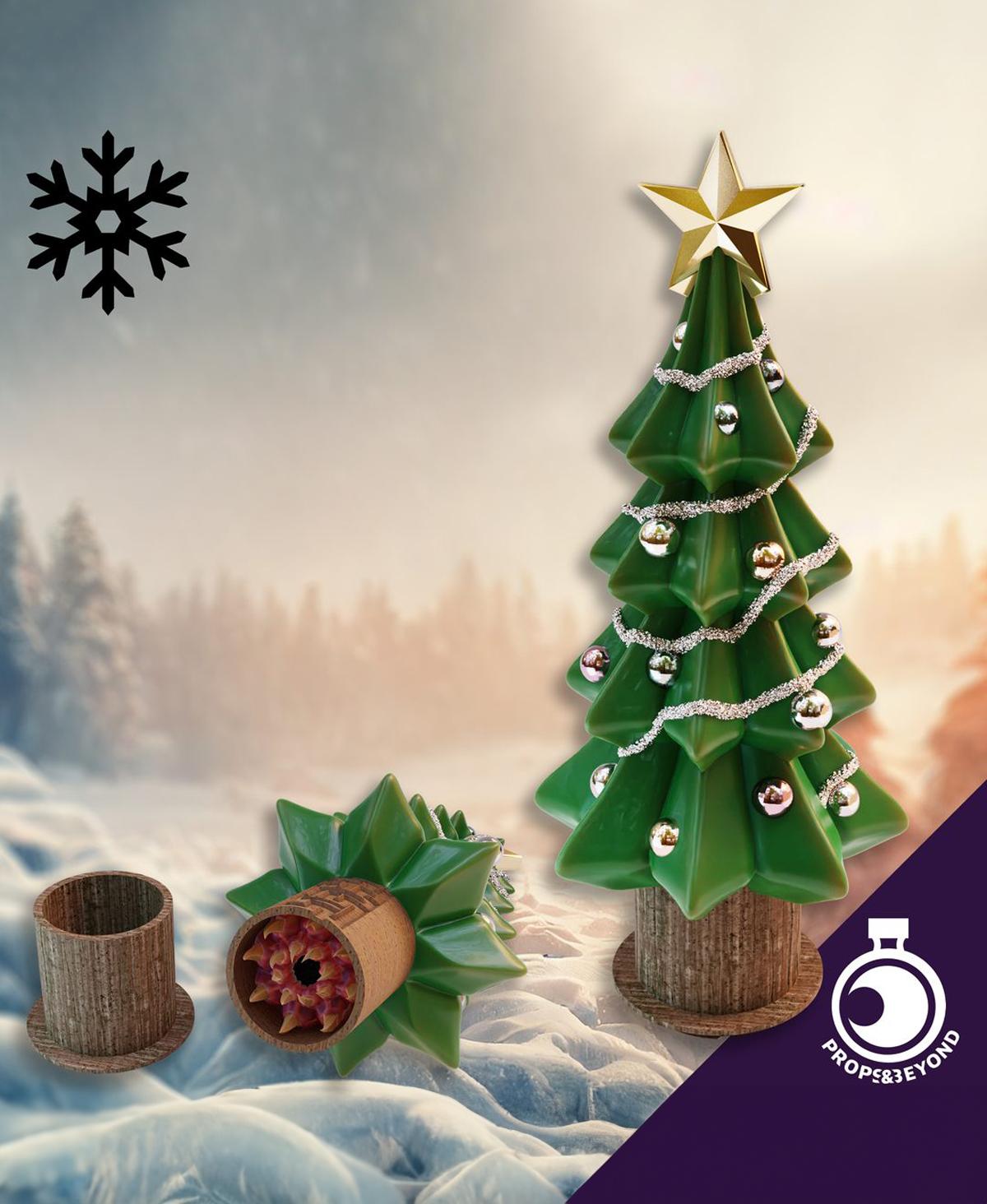 Christmas Tree Puzzle 3d model