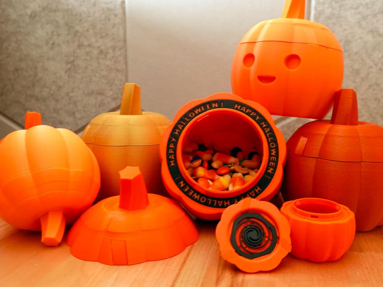 Twist Lock Pumpkin 3d model