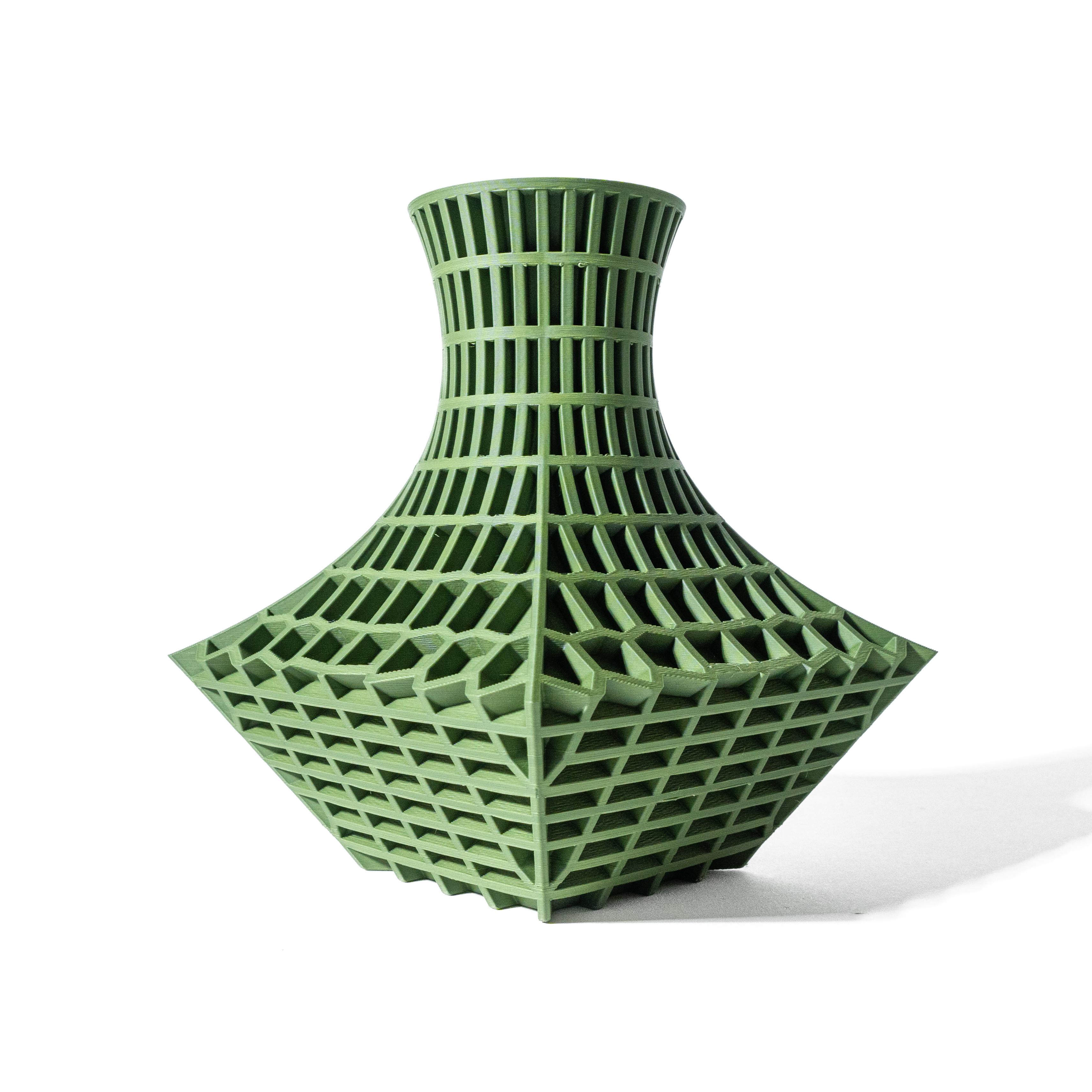 The Juve Vase, Modern and Unique Home Decor for Dried and Preserved Flower Arrangement  | STL File 3d model