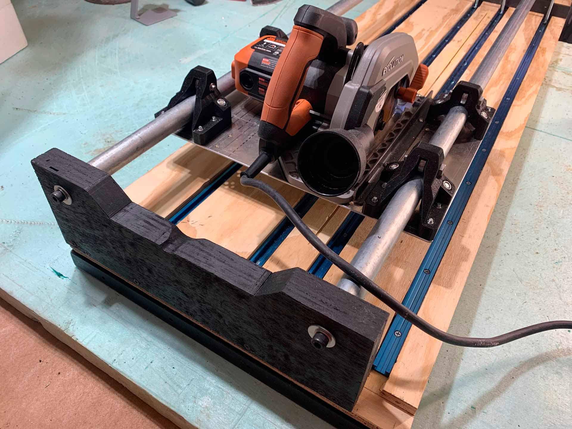 [DIY Panel Saw] Z mount (v7a) 3d model