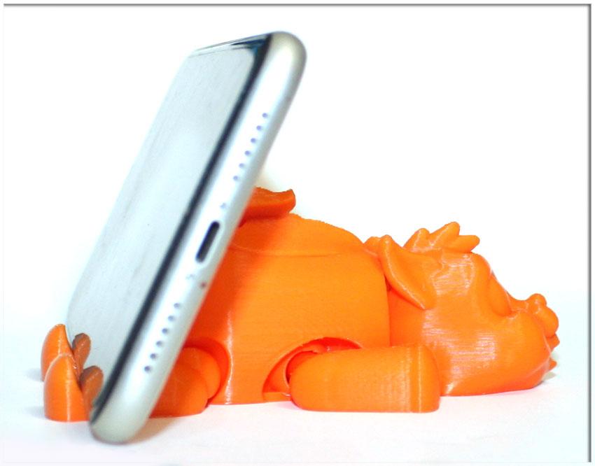 FLEXI SQUIRREL PHONE STAND 3d model