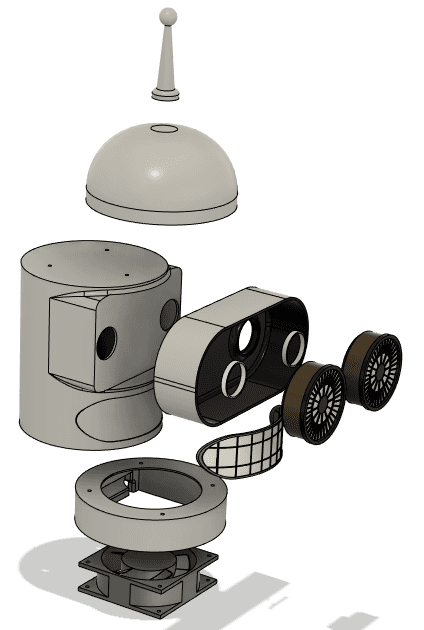 Paint booth "Bender" 3d model