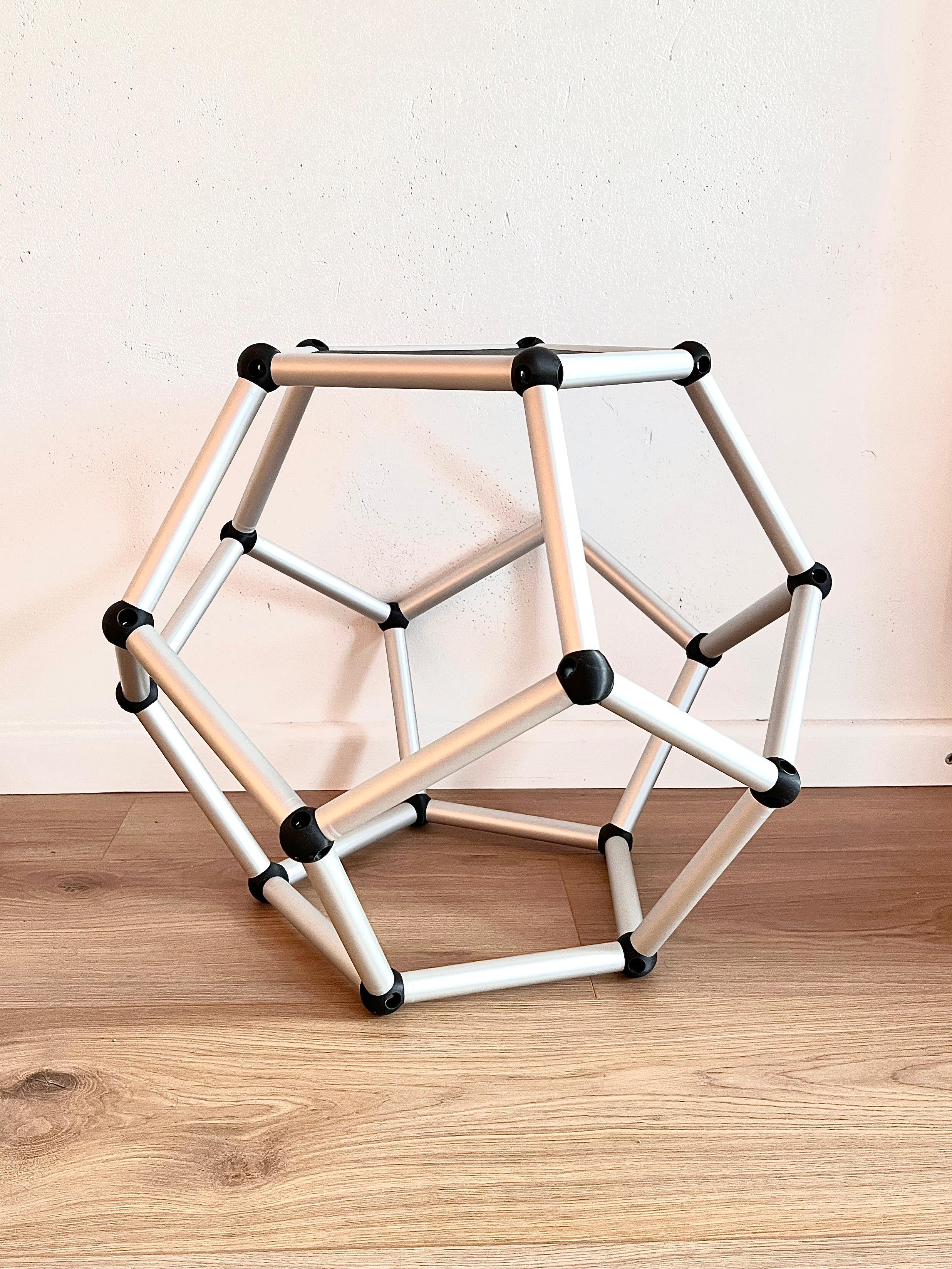 Dodecahedron side table USM Haller inspired 3d model