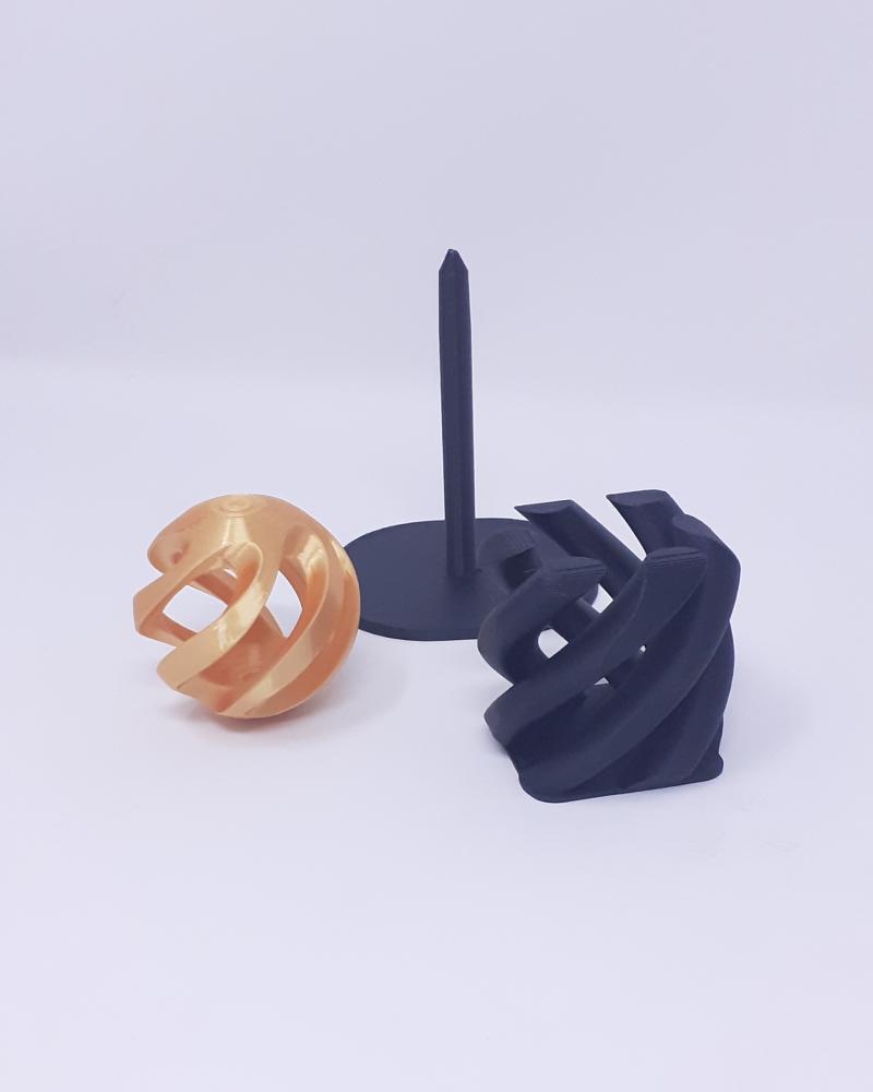 Vortex Balance Sphere fidget spinner 3d model