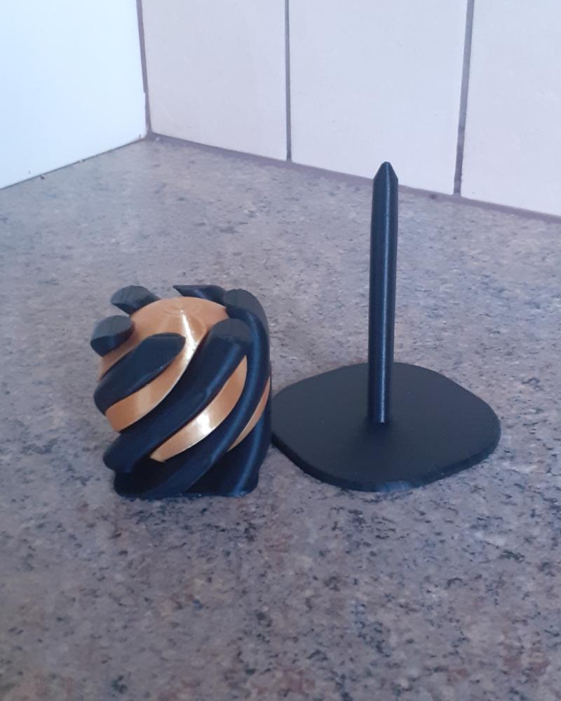 Vortex Balance Sphere fidget spinner 3d model