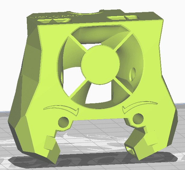 [Abandoned] Volcano Toolhead for the Voron Stealthburner 3d model