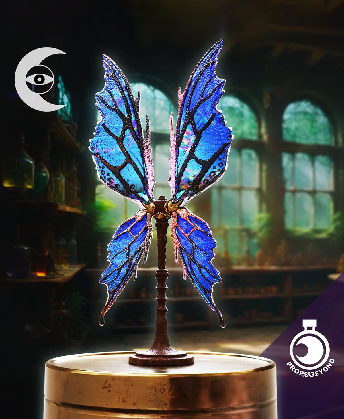 Pixie Wings - Monster Trophy 3d model