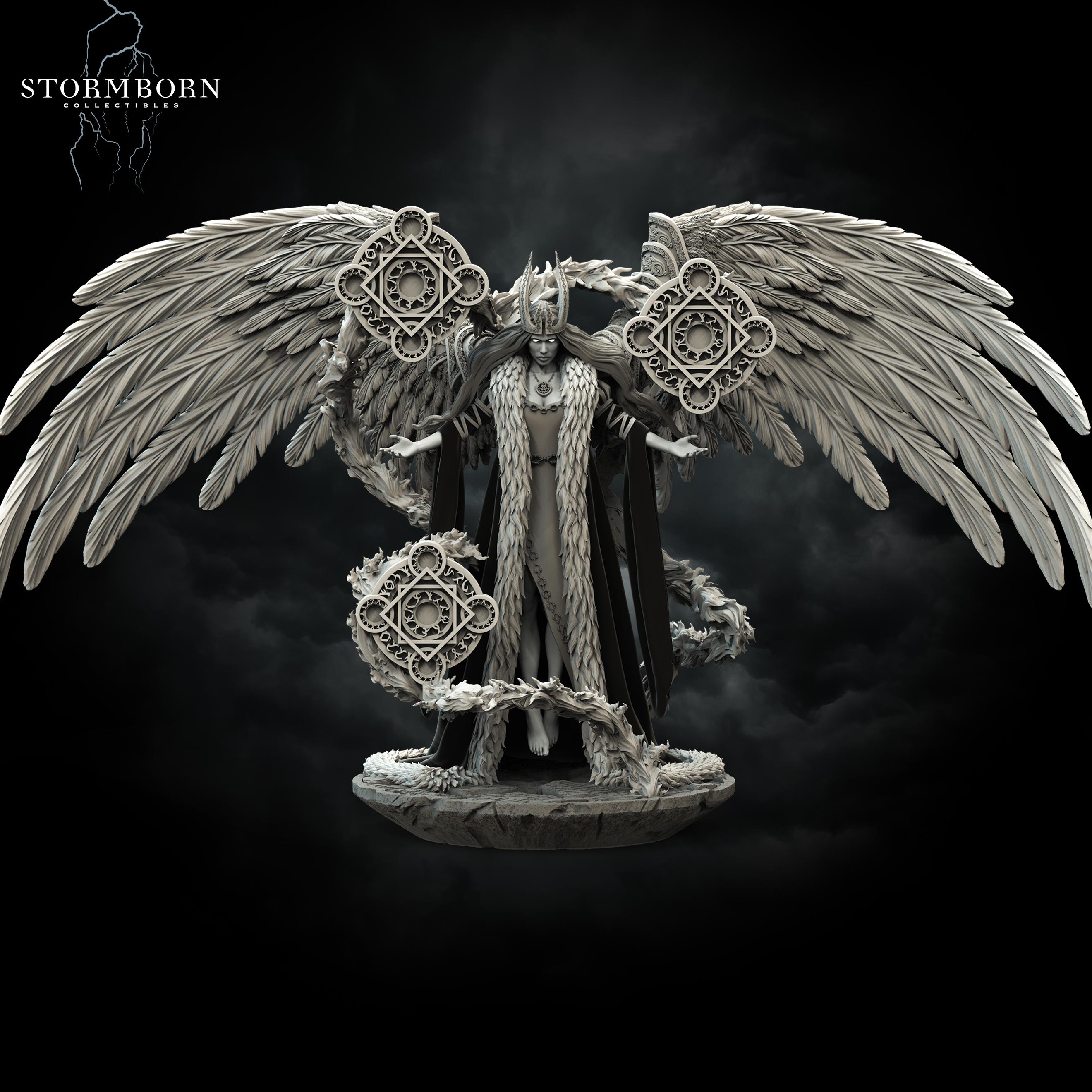 (75mm) Juno, Queen of the Angels 3d model