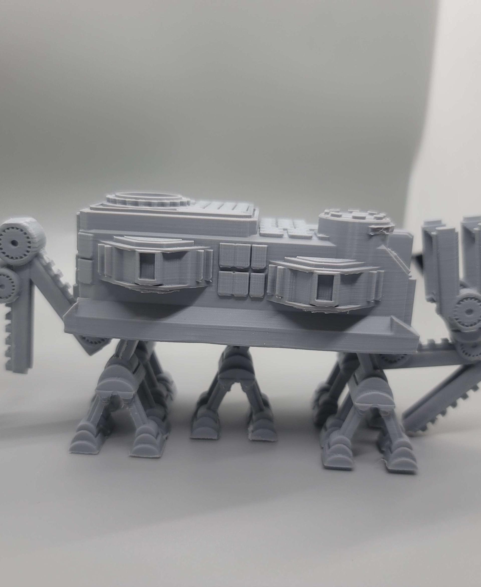 FHW Worker Bots Constructor Builder Tank 3d model