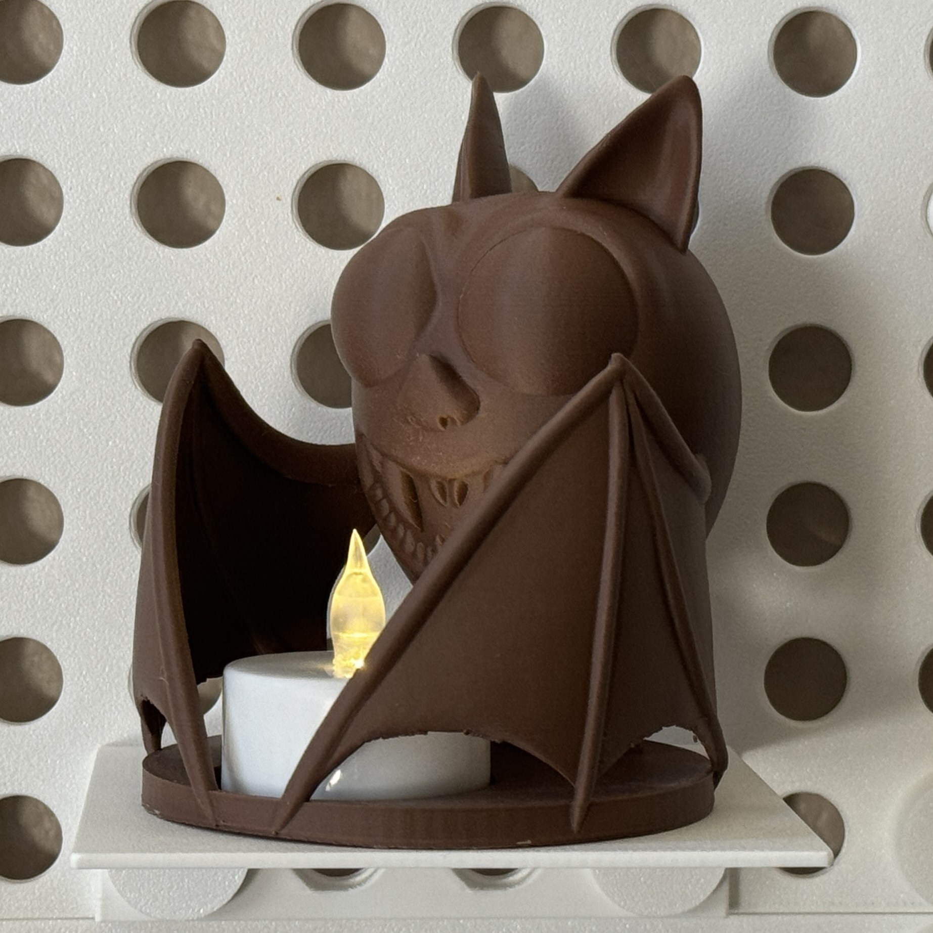 Bat Tea Light Holder - Multicolor 3d model