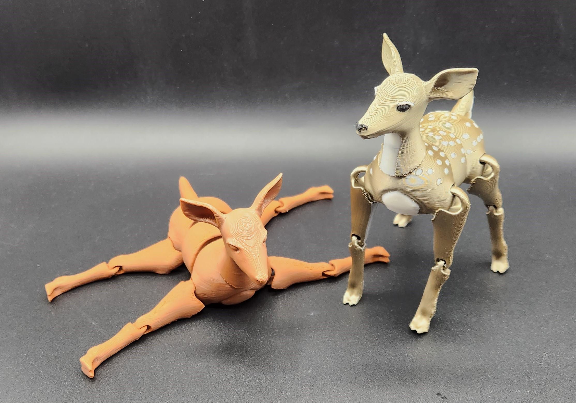 Cute Flexi-Fit Fawn 3d model