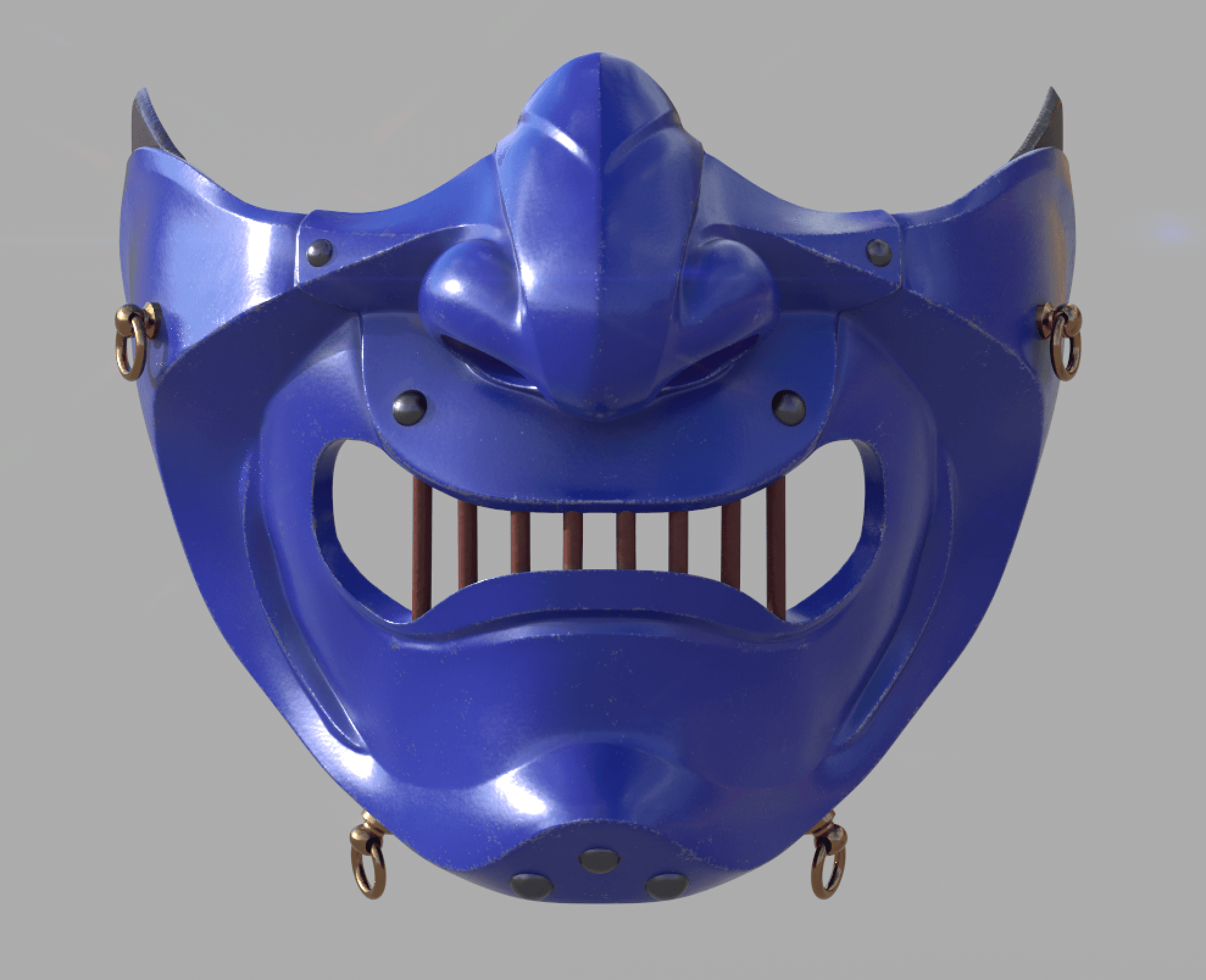 Ghost of Tsushima Seiyuu's Glare Mask 3d model