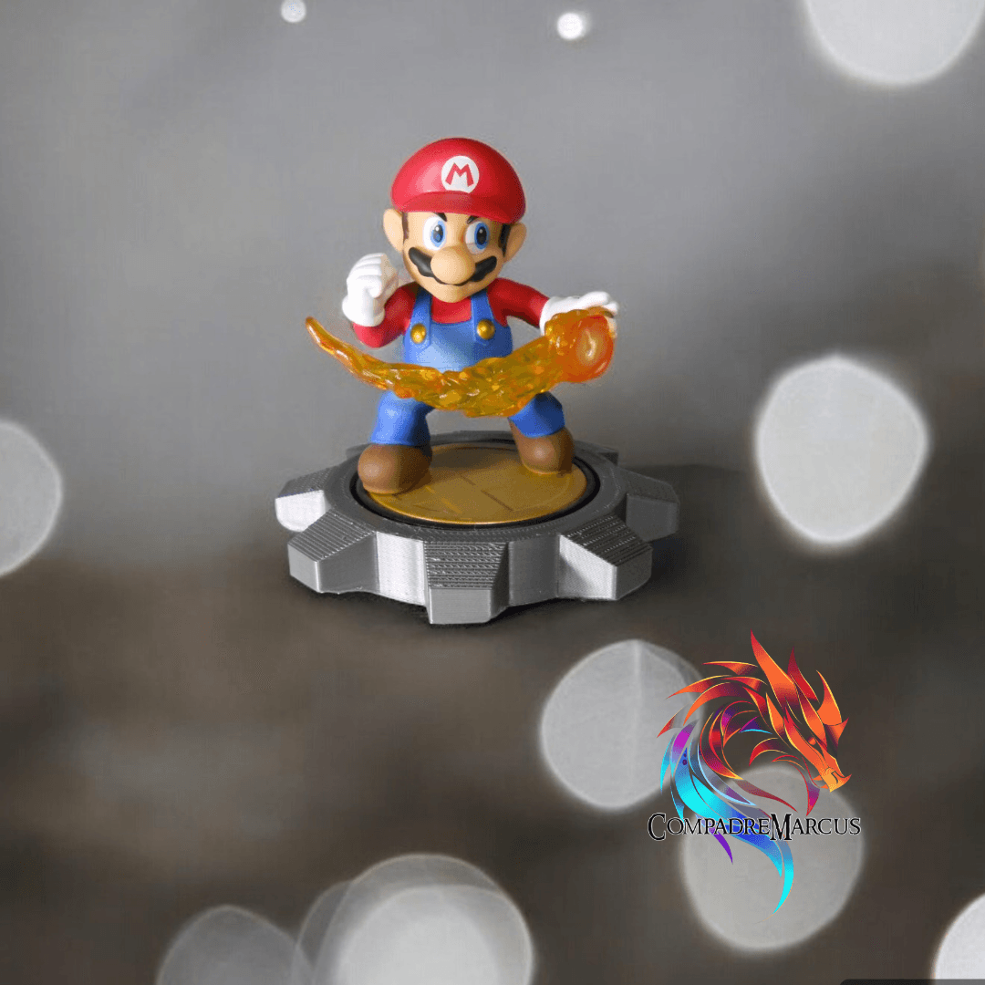 AMIIBO GEAR DISPLAY 3d model