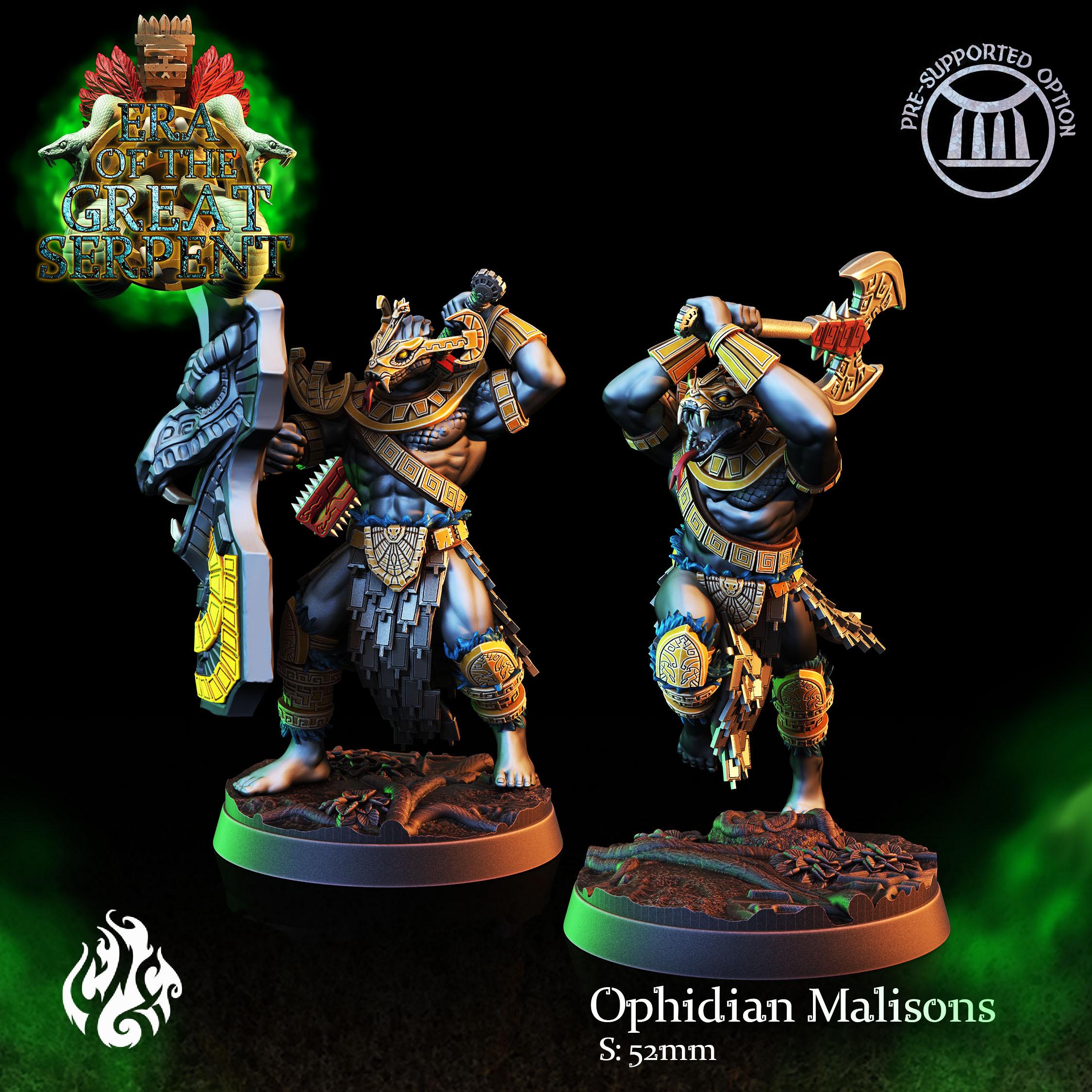 Ophidian Malisons 3d model