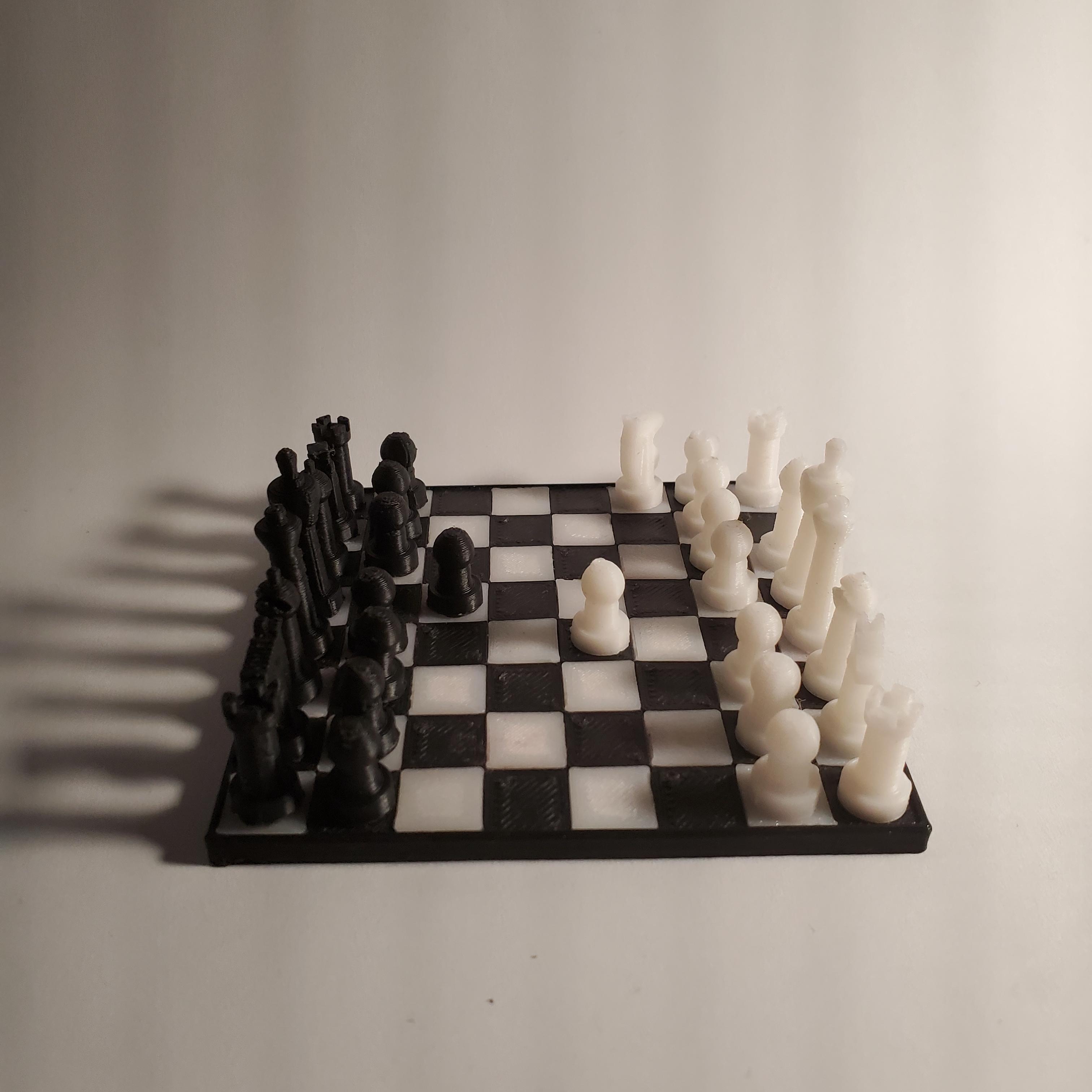 Mini Magnetic Chess  3d model