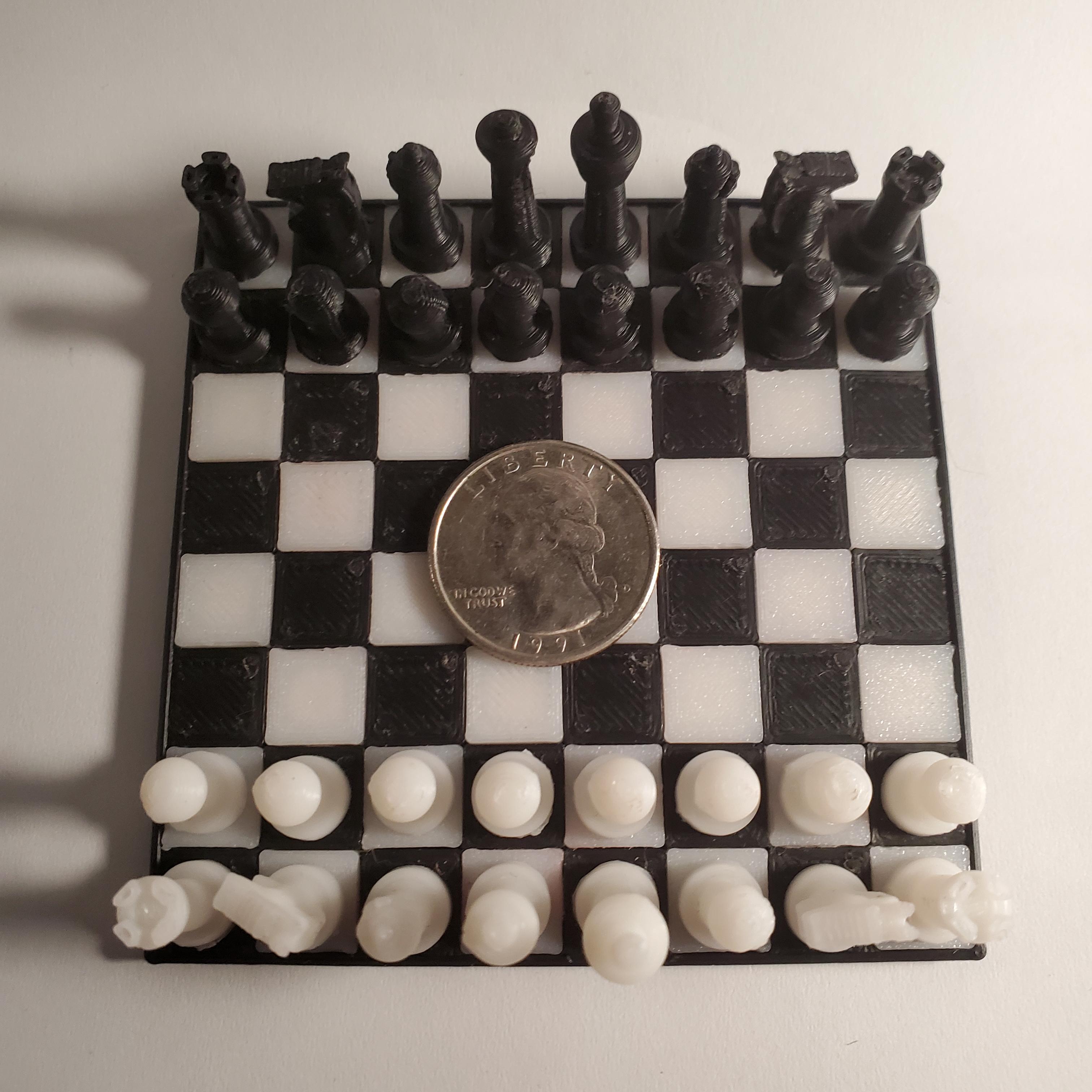 Mini Magnetic Chess  3d model