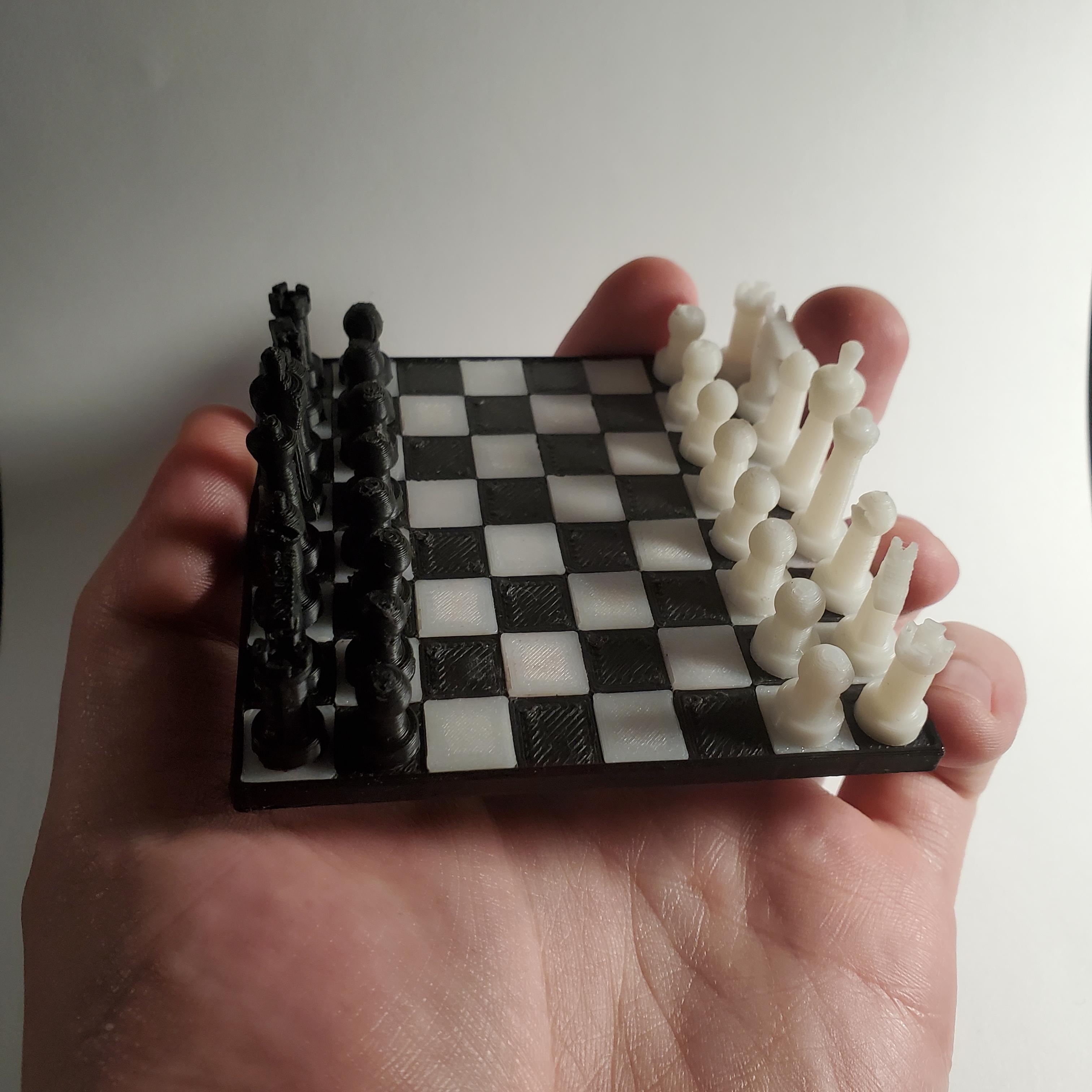 Mini Magnetic Chess  3d model