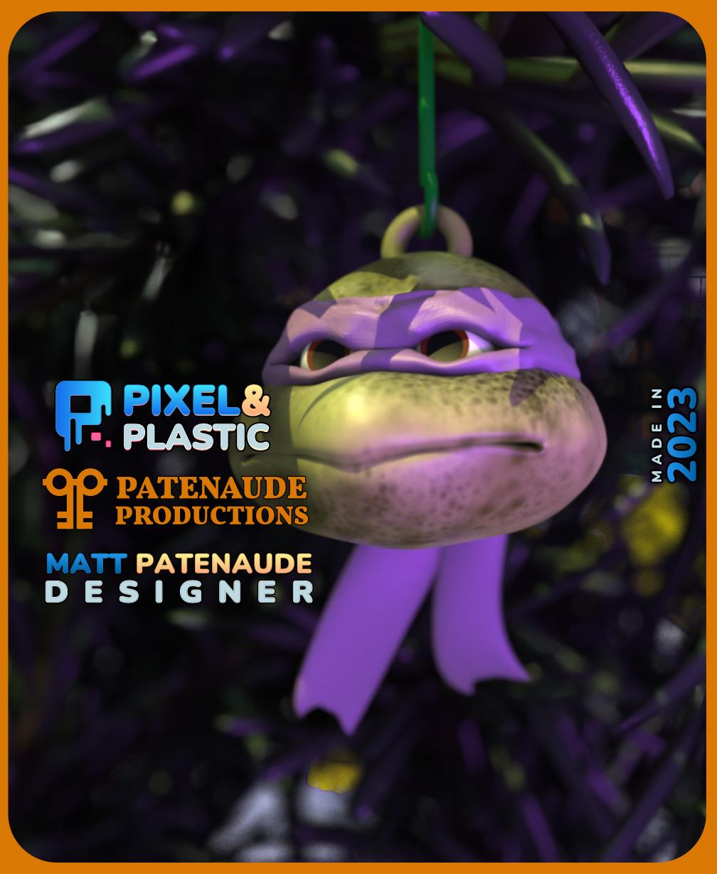 Donnie TMNT Ornament 3d model