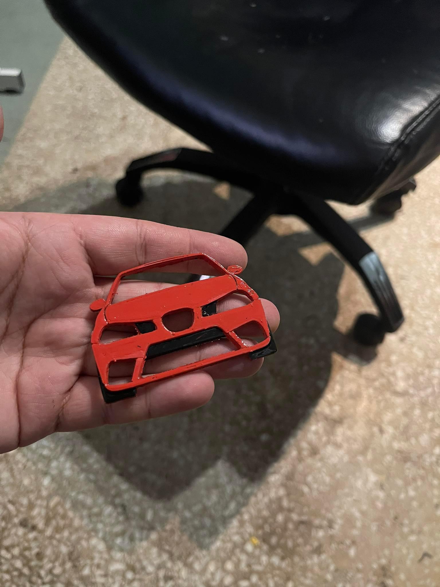 Seat 2004 ibiza fr KEYCHAIN 3d model