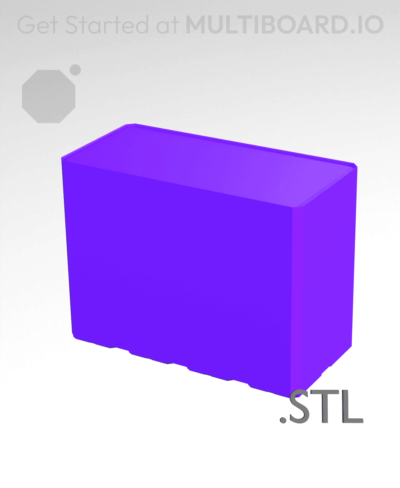 4x2x3 - Multibin Insert - STL Remixing File 3d model