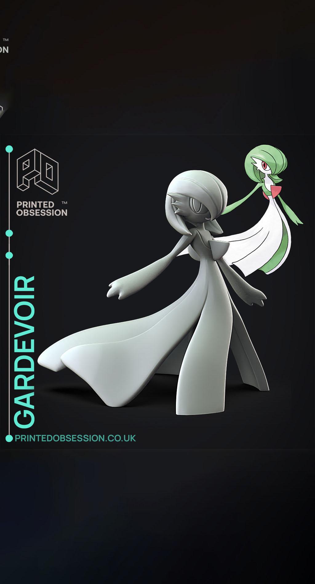 Gardevoir - Pokemon - Fan Art 3d model