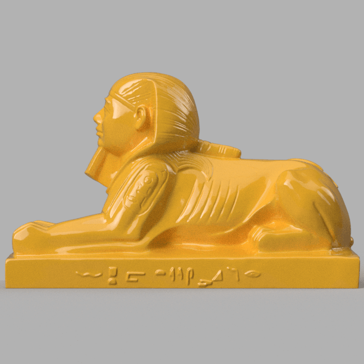 Sphinx 3d model