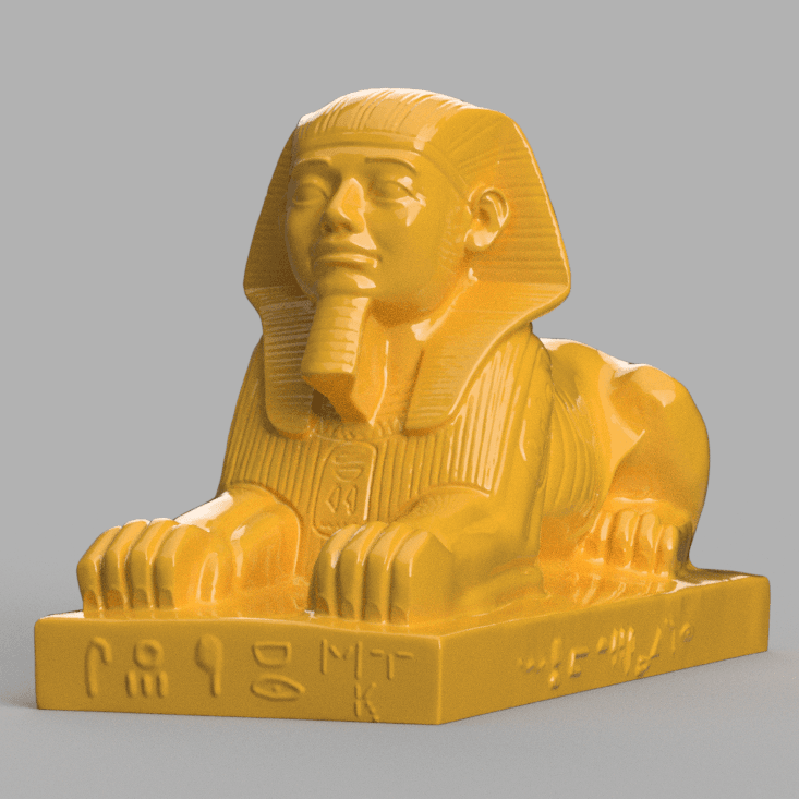 Sphinx 3d model