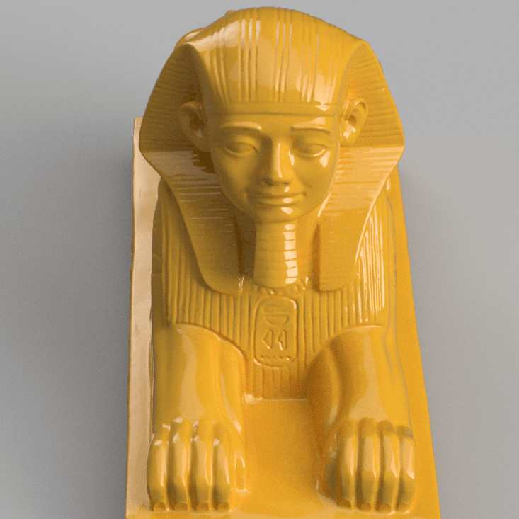 Sphinx 3d model