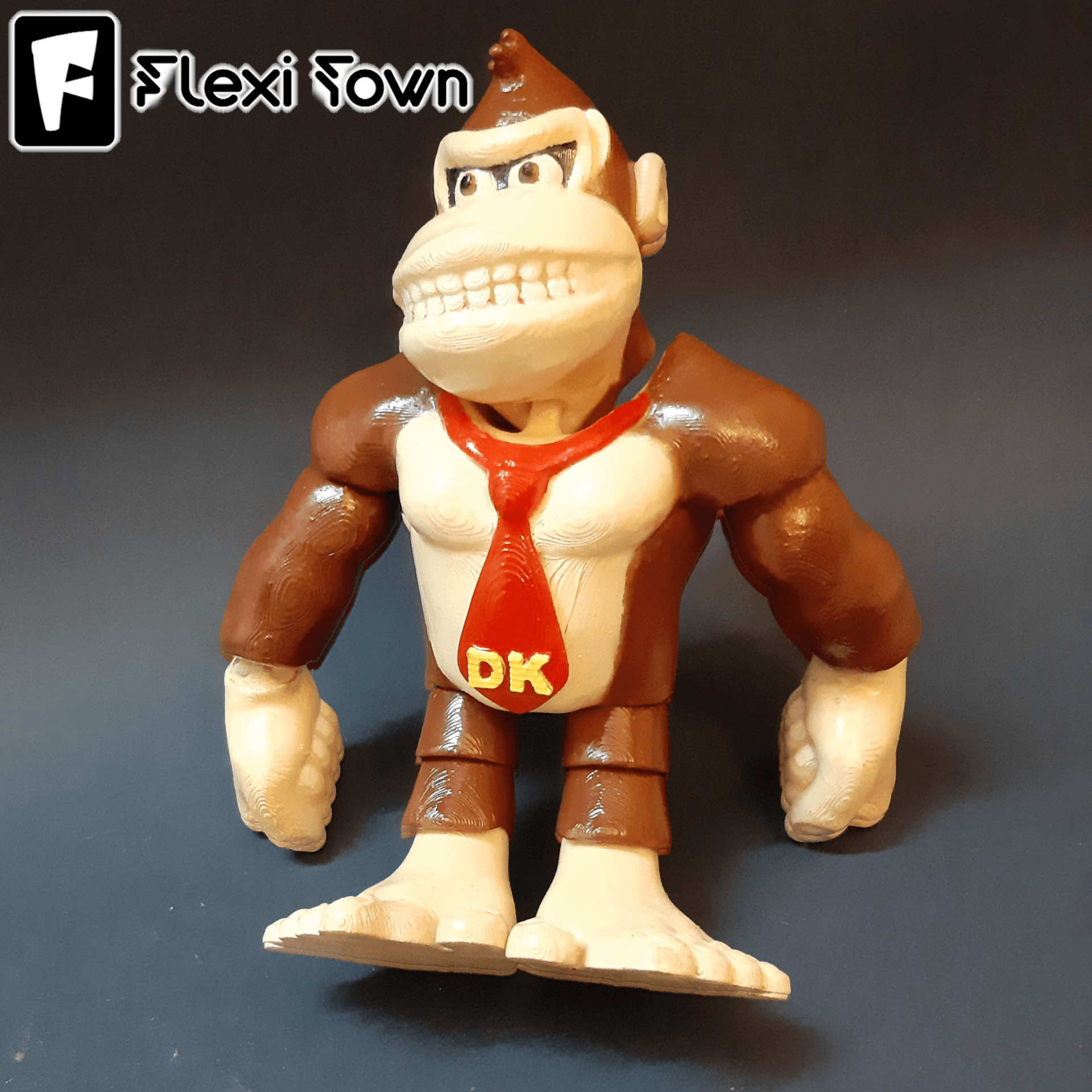 Flexi Print-in-Place Donkey Kong 3d model