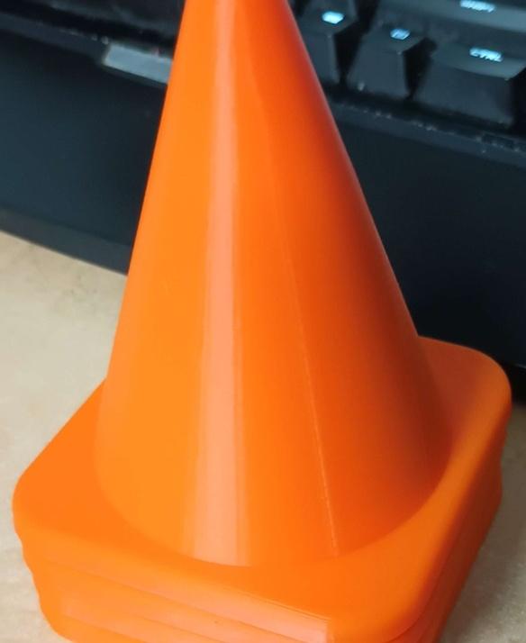 Desk Cone v2 - stacked - 3d model