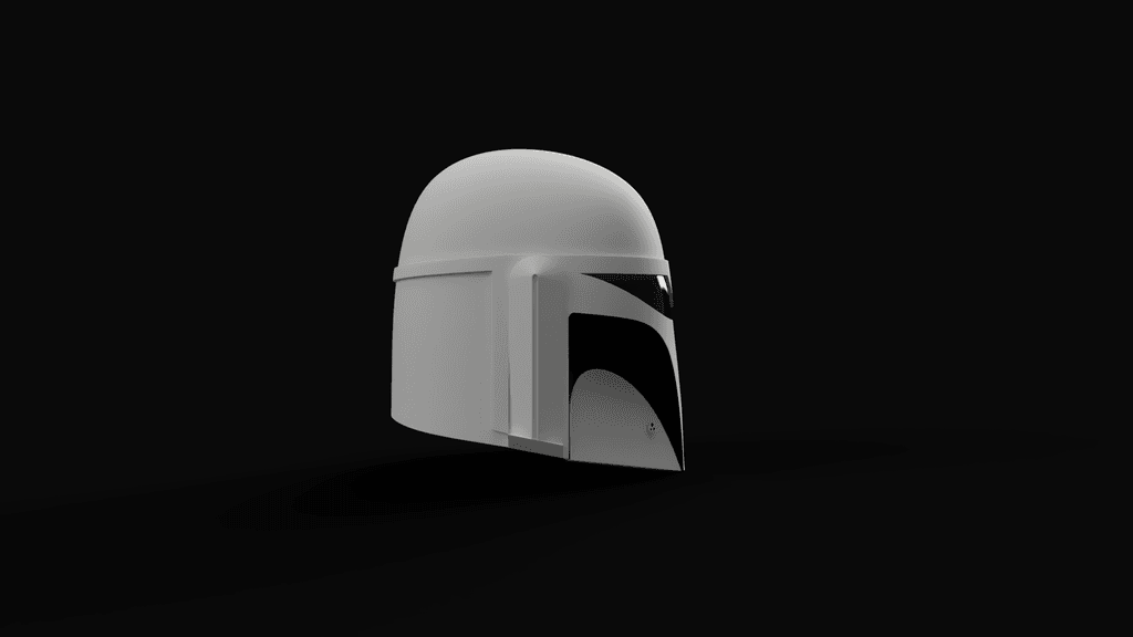 OT style Nite Owl Mirrored Ear Helmet 3d model