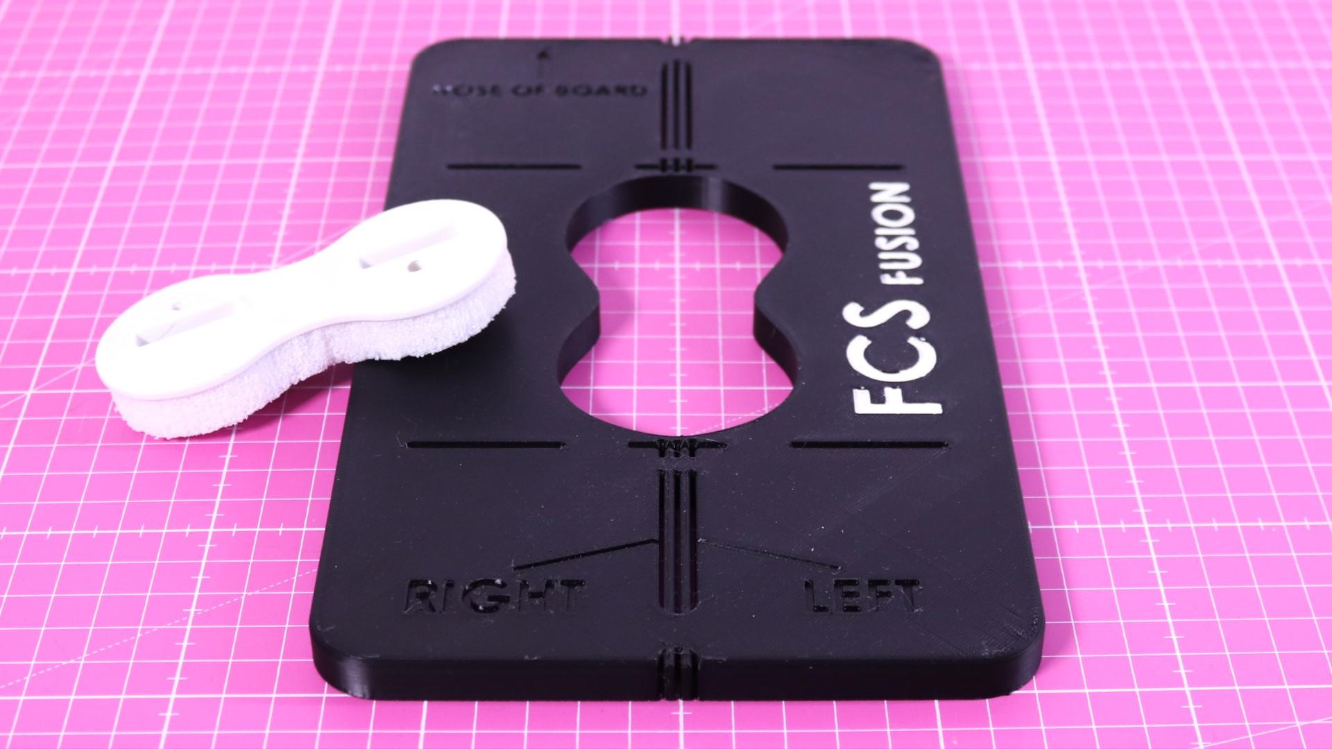 Router jig FCS fusion fin plugs  3d model