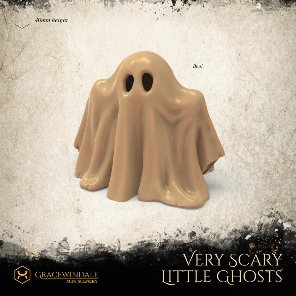 Little Ghost Family 3d model