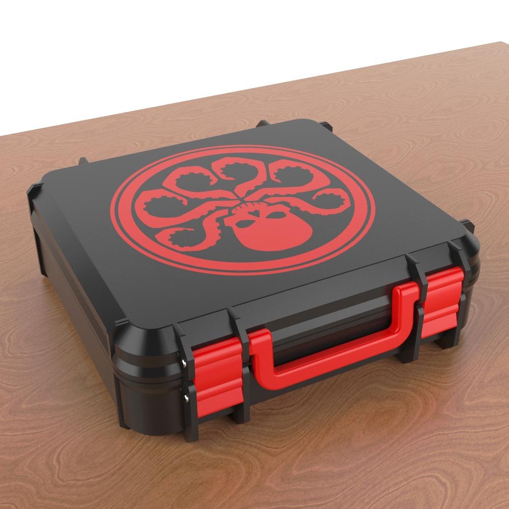 Hydra Tool Box Multicolor with Flipped Logo 3d model