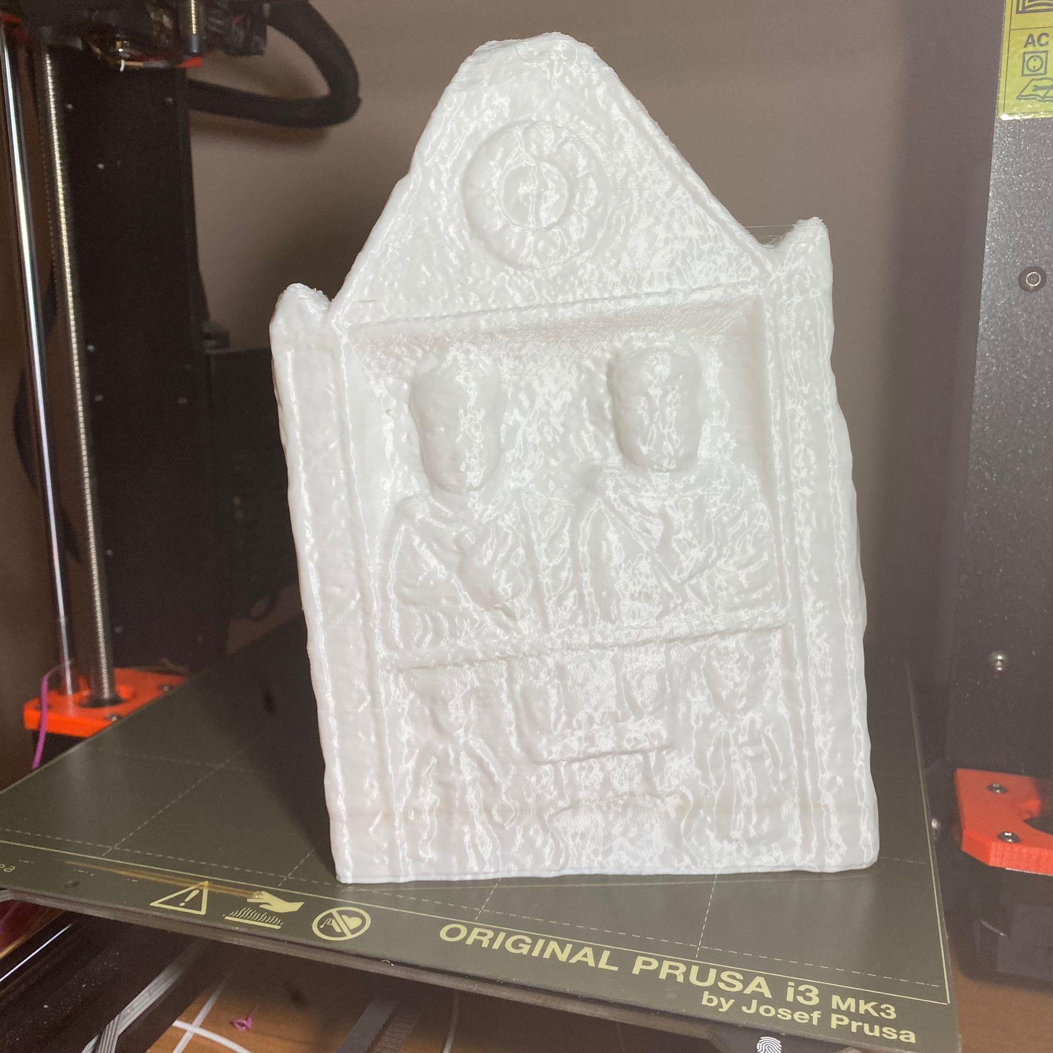 Roman Stela Novi Pazar 3d model