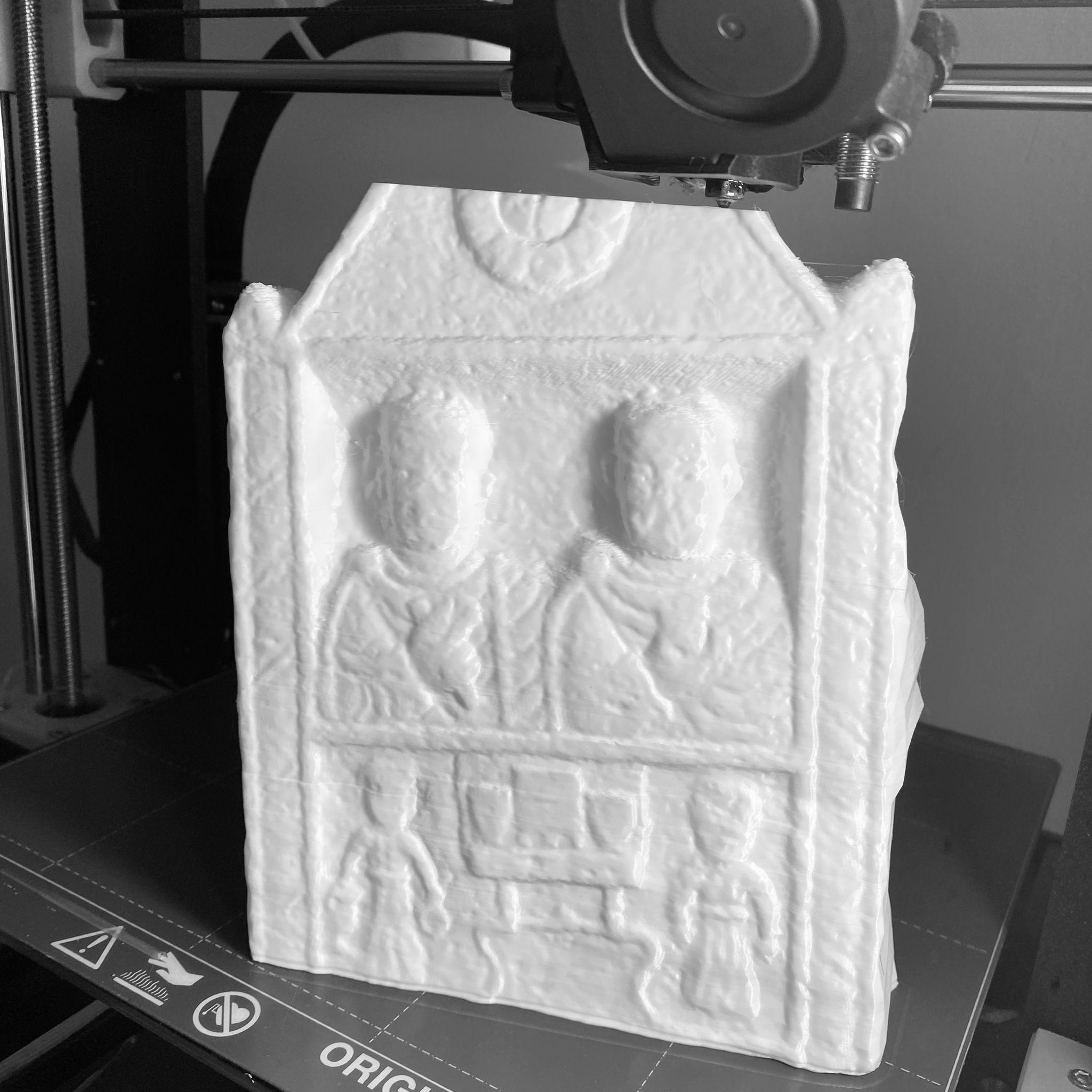 Roman Stela Novi Pazar 3d model