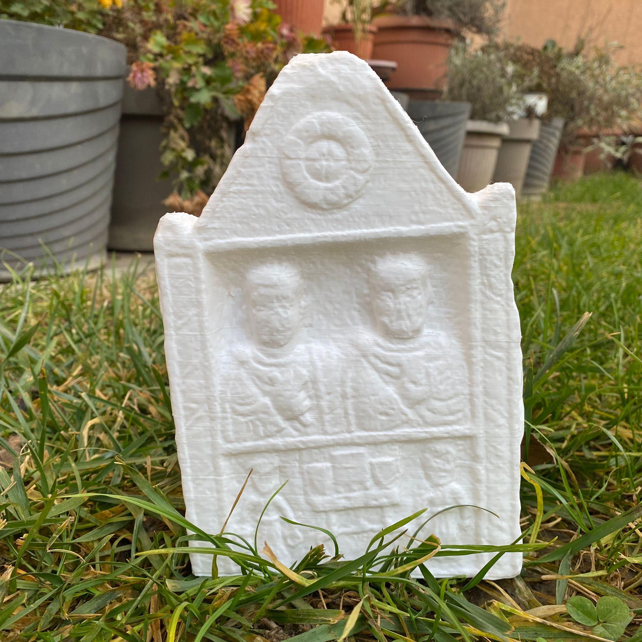 Roman Stela Novi Pazar 3d model