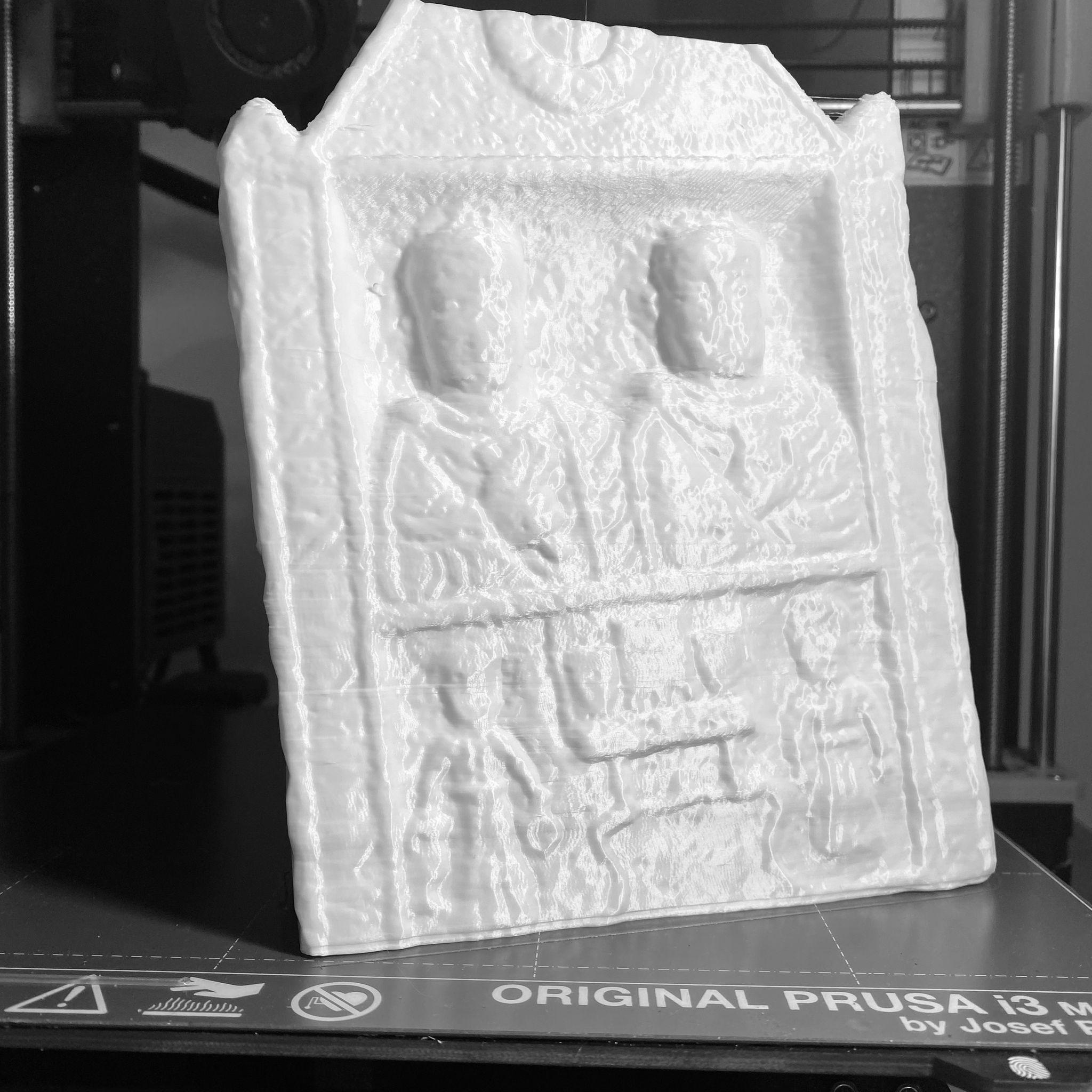 Roman Stela Novi Pazar 3d model