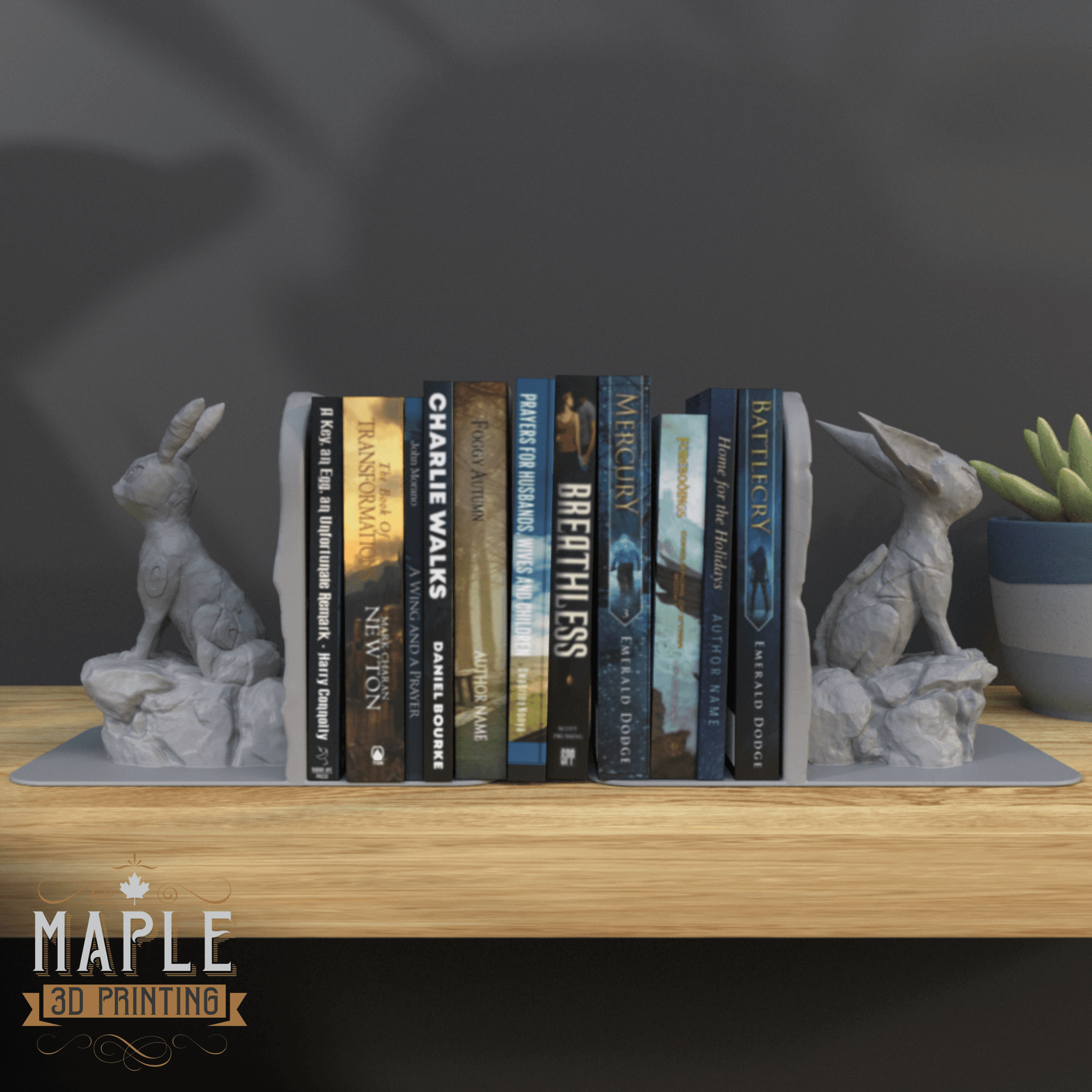 Espeon and Umbreon Bookends - Pokemon 3d model