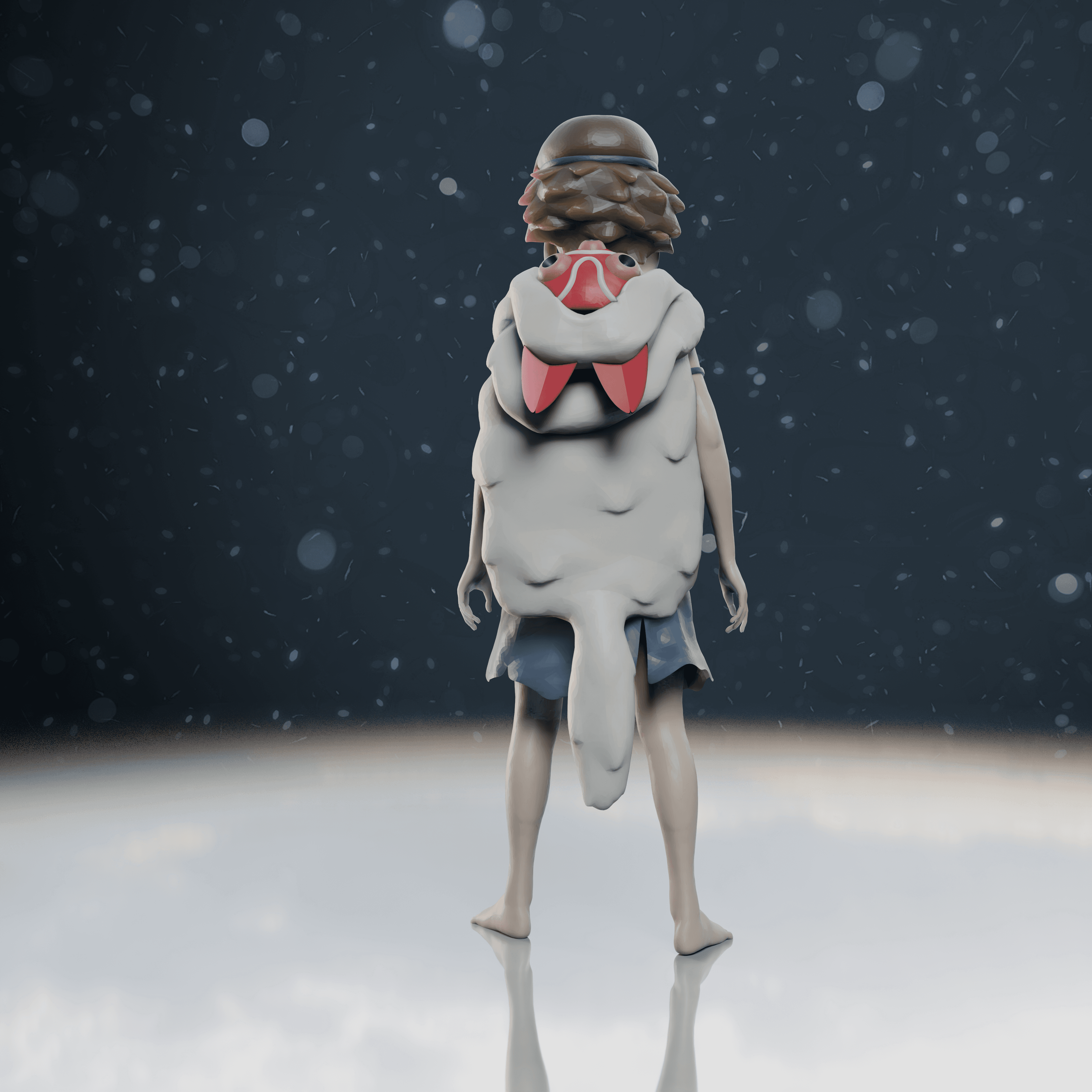 Princess Mononoke | Fan Art 3d model