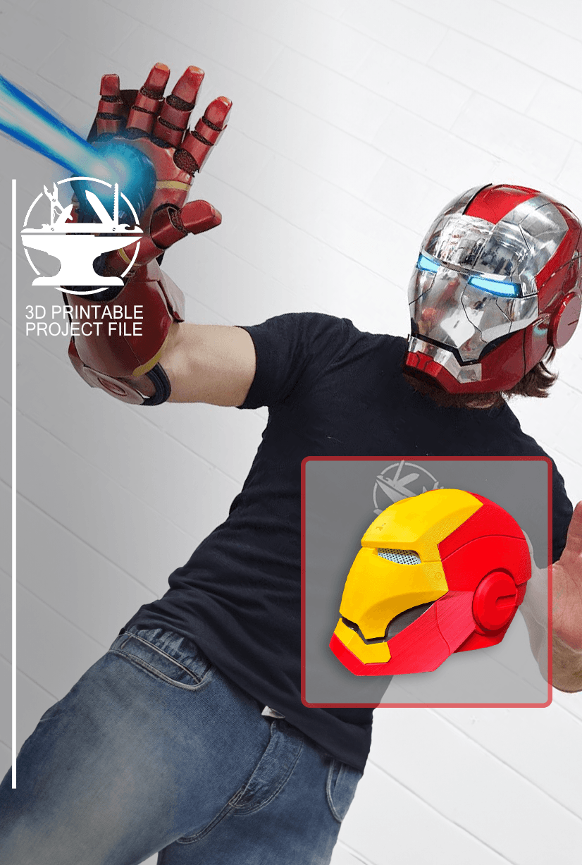 Iron Man Helmet 3d model