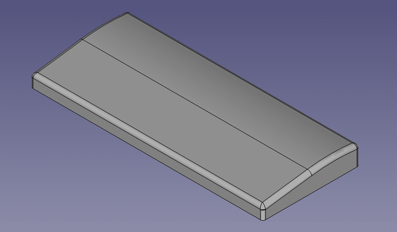 Keychron Q11 Wrist Rest (V2) 3d model