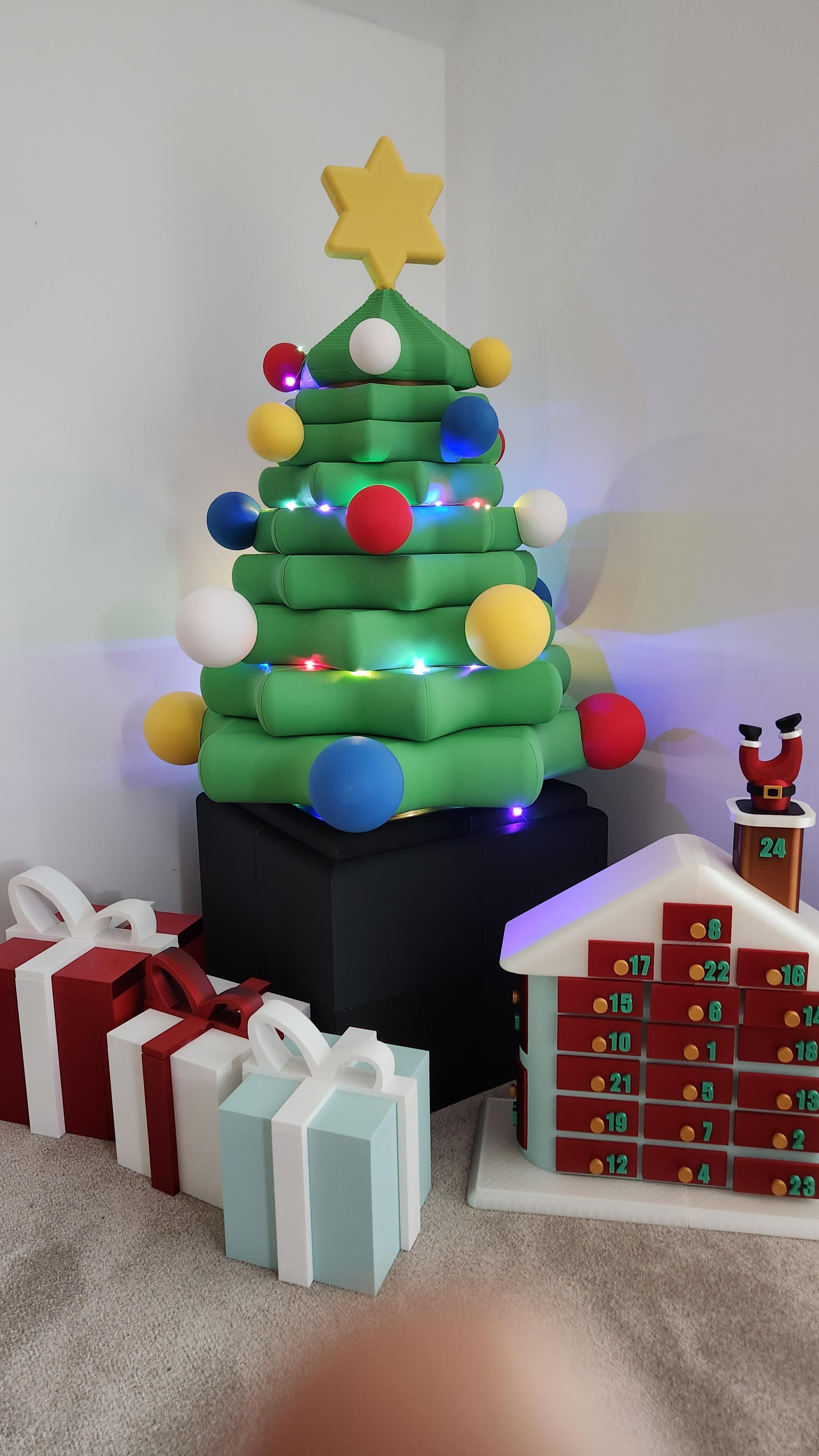 4 Foot Christmas Tree 3d model