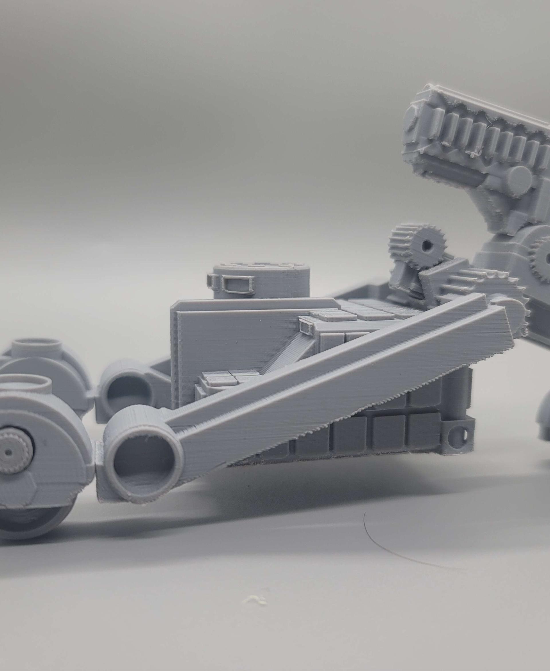 FHW: Worker Bot Express Assault Car set 3d model