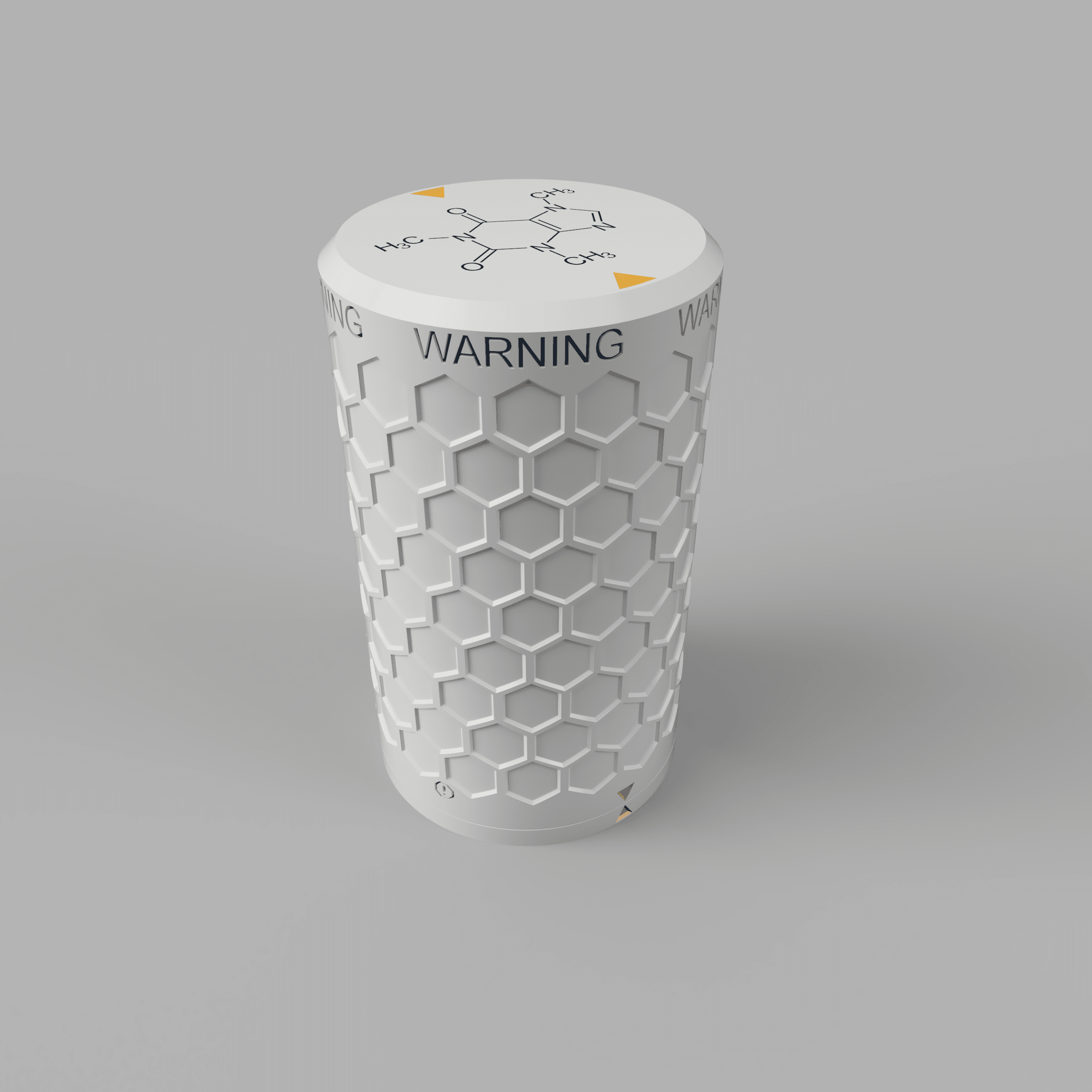 Futuristic Mazed Can Capsule (Remix of Blank Can Cup RETURNS!) 3d model