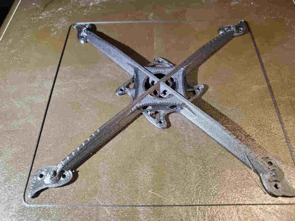 Re120 v2 - Rapidevolution 120mm (3") Printpick FPV Frame 3d model