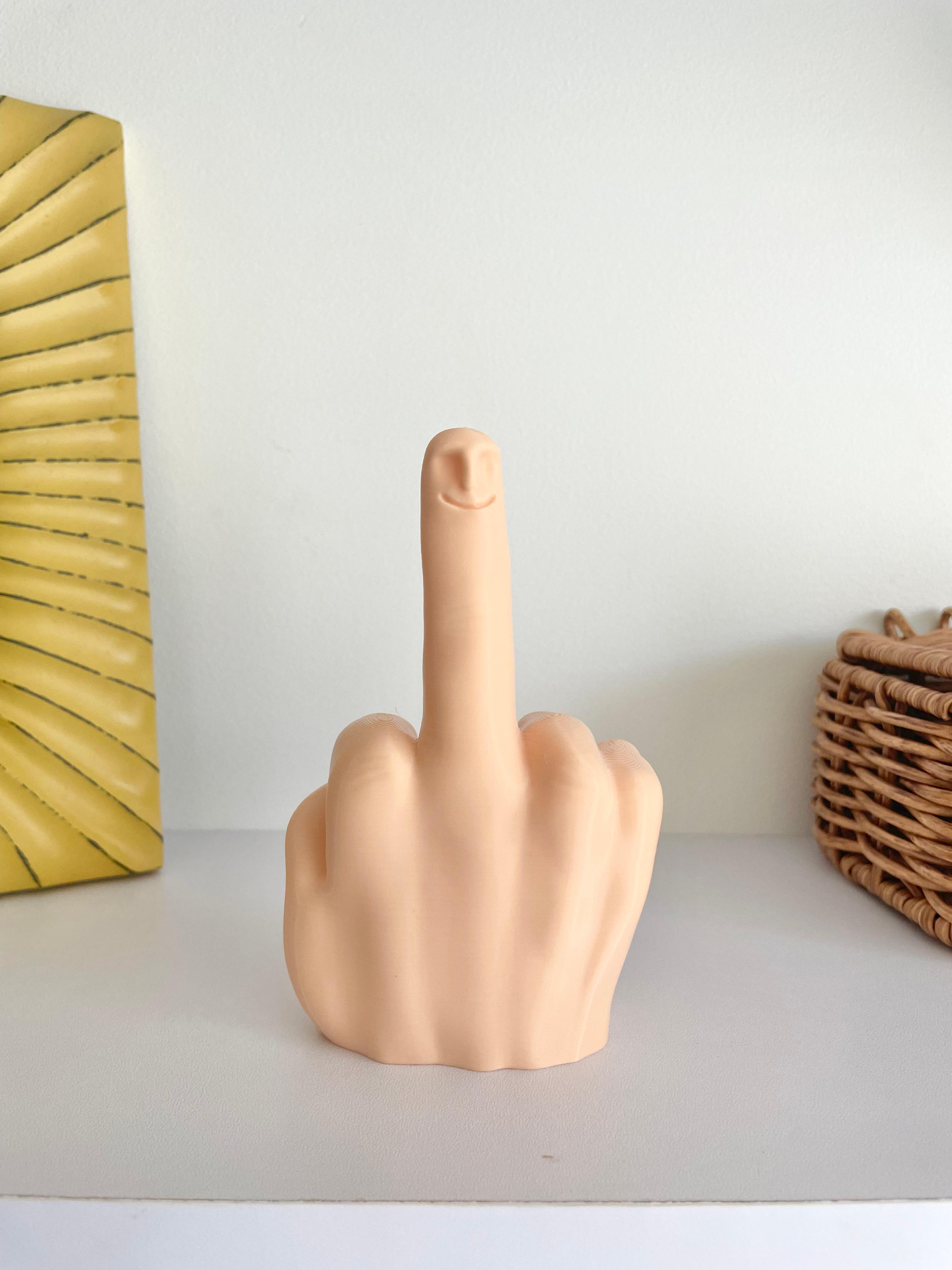 Mr. Nice Guy With Surprise / Hidden Middle Finger 3d model