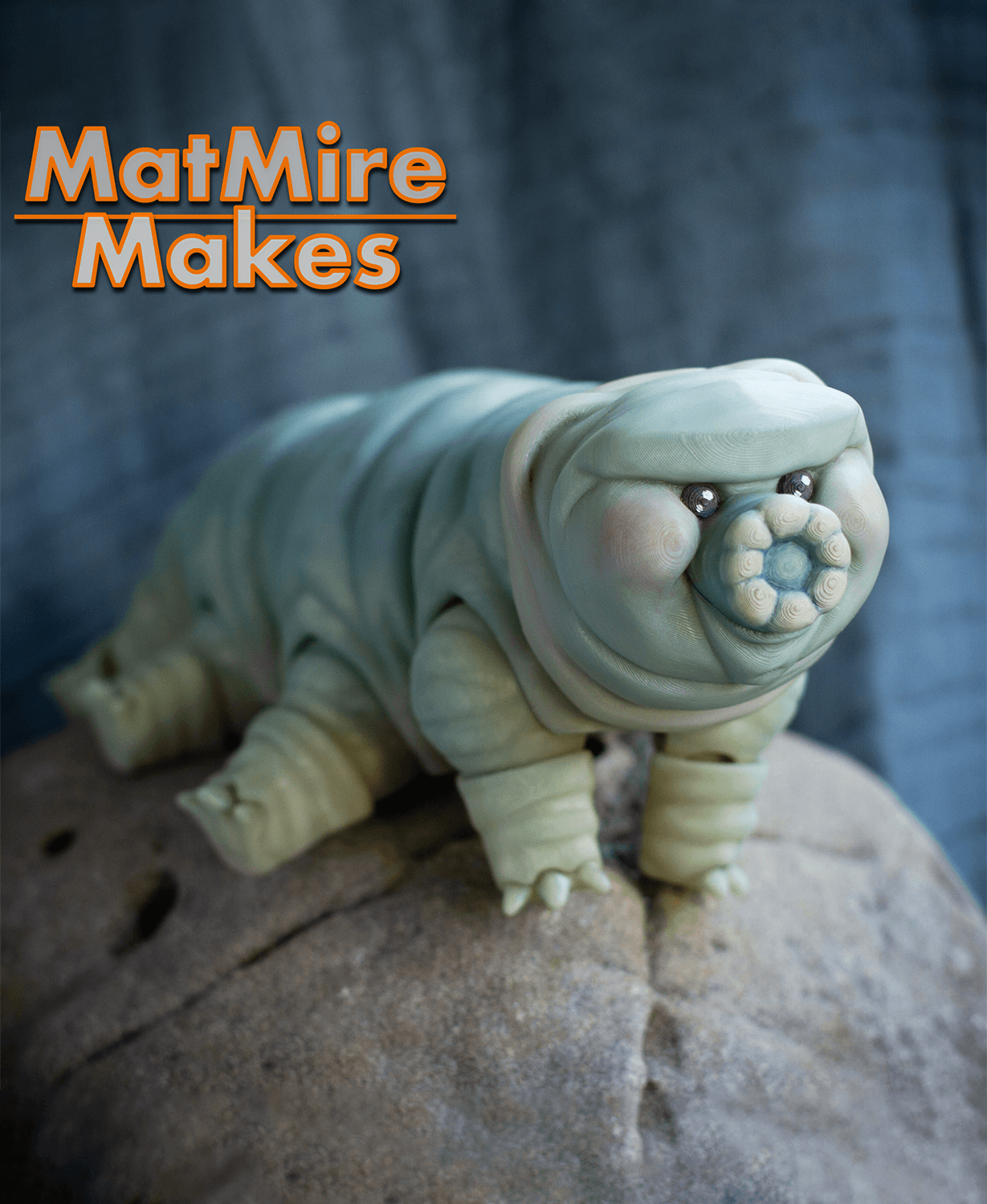 Tardigrade (Water Bear) - Articulated Figure 3d model