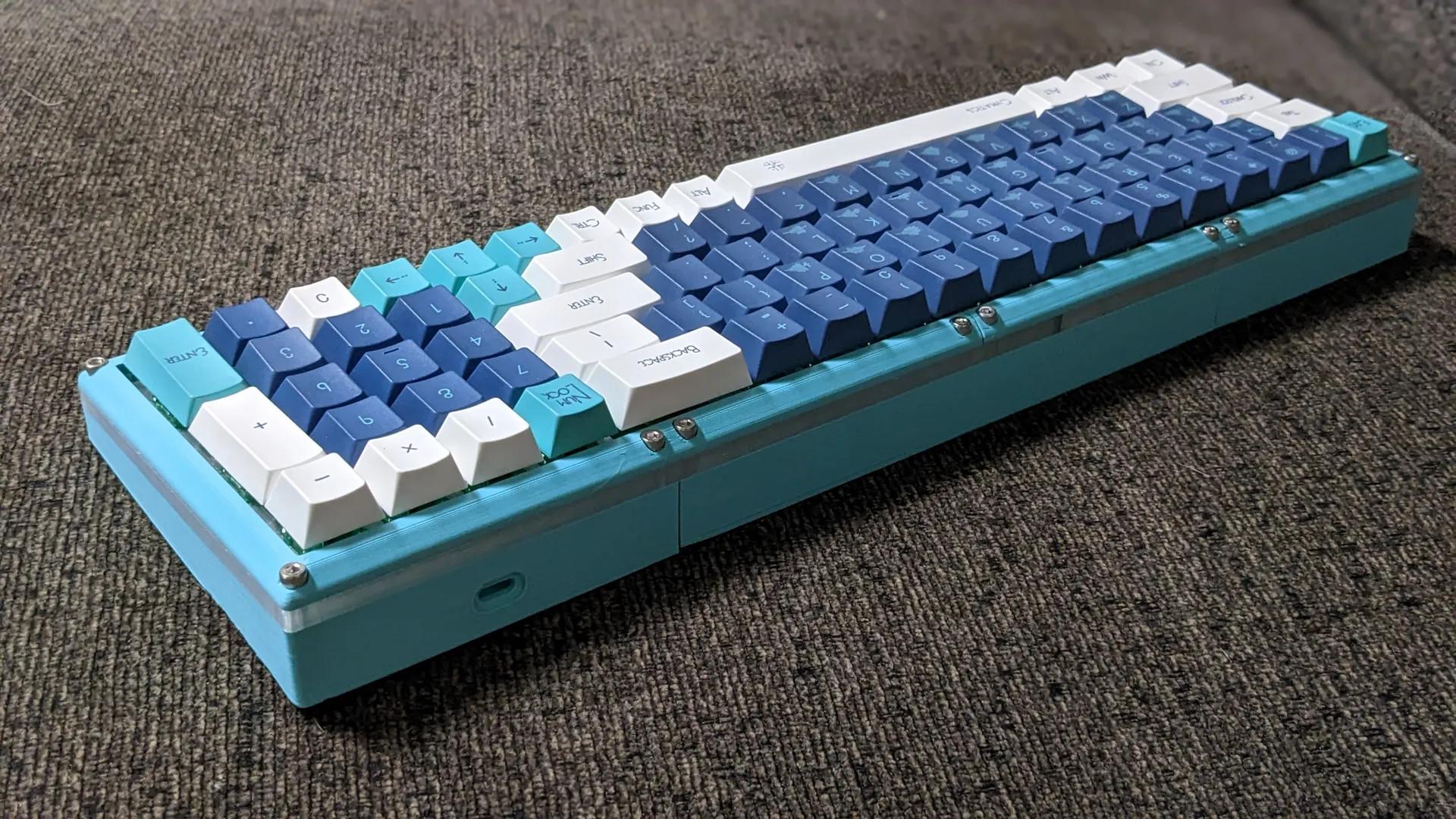 MECHANICAL KEYBOARD - 65% PLUS NUMPAD 3d model